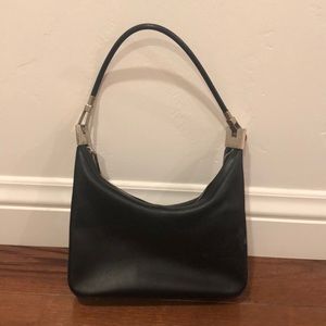 Gucci Black Leather Shoulder Bag